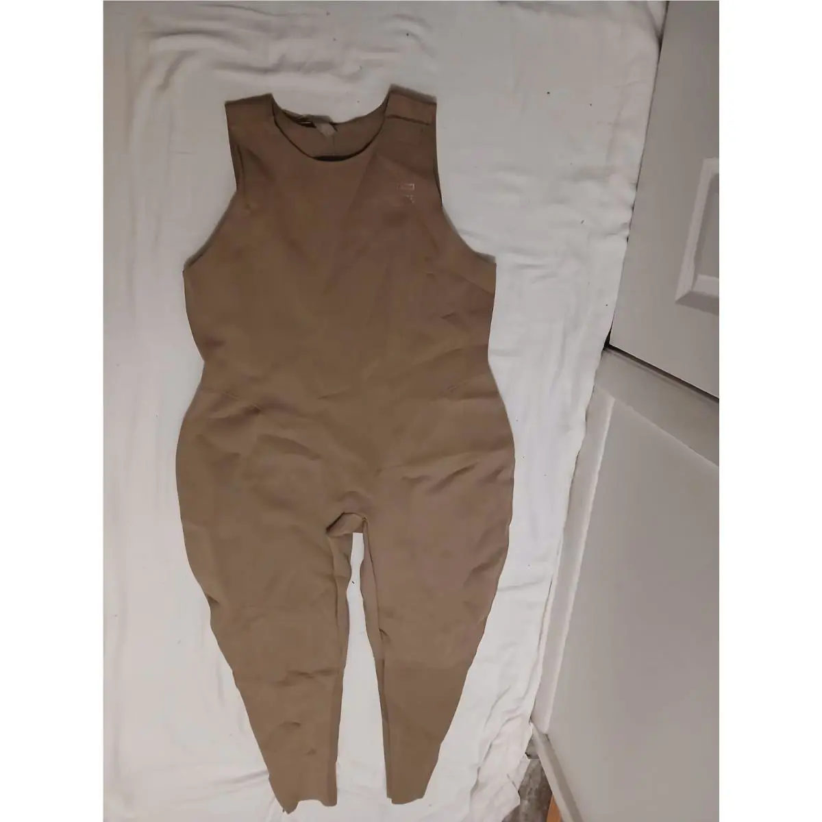 Skims Sport Swim Full Length Bodysuit 4X Womens Brown Desert SW-BSF-0070 G49-60