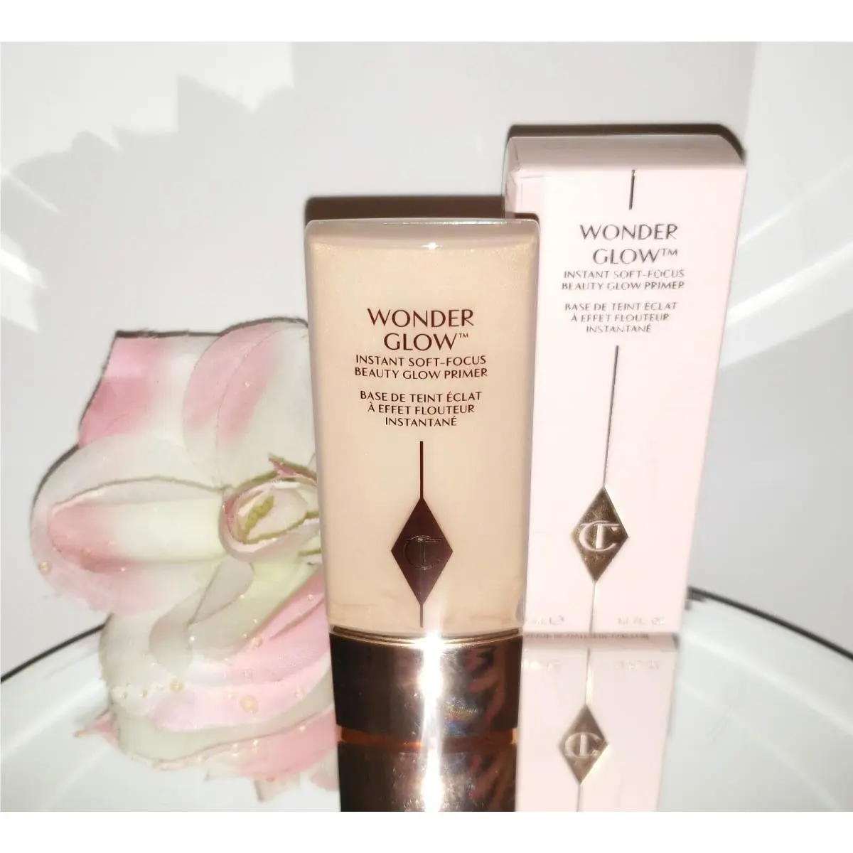 Charlotte Tilbury Wonder Glow Instant Soft Focus Beauty Makeup Primer 40ml 1.3oz