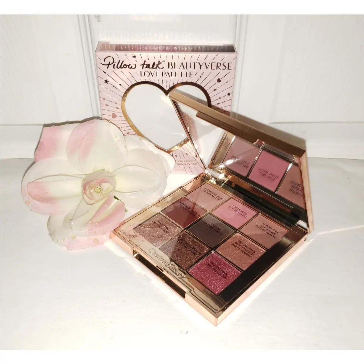 Charlotte Tilbury Pillow Talk Beautyverse Love Eyeshadow Palette Ltd Holiday Ed