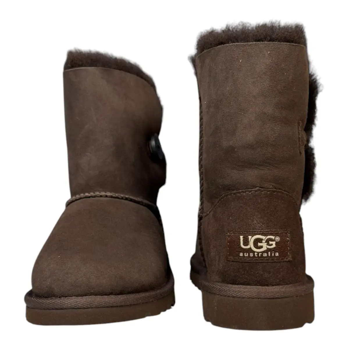 UGG shoes - UGG Australia Bailey Button - Australia Bailey Button - Chocolate 2