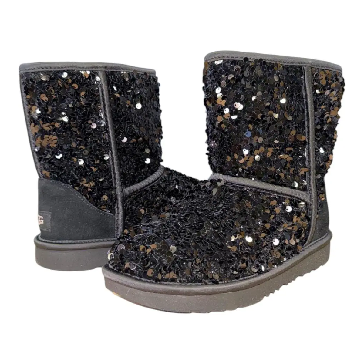 UGG shoes - Short Glitter - Short Glitter - Black 5