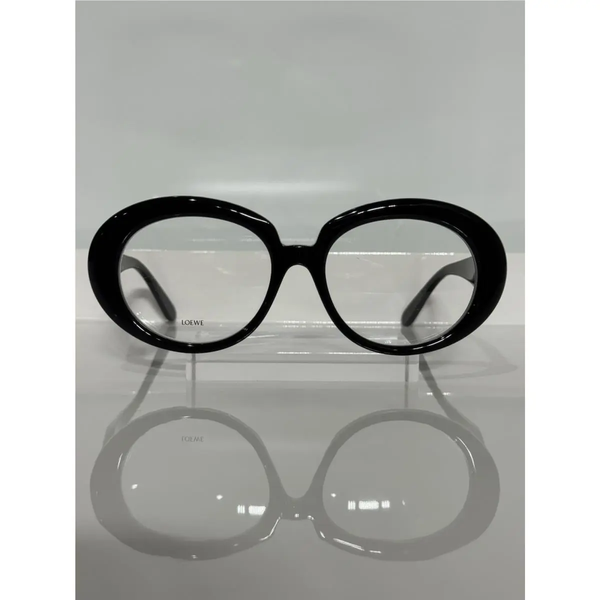 Loewe LW50089I 001 Shiny Black Acetate Woman s Eyeglasses