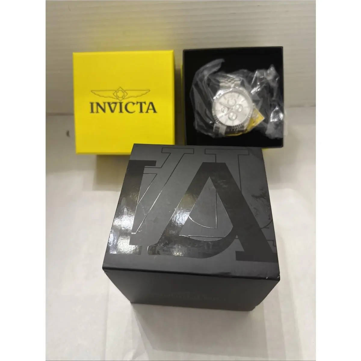 Invicta Specialty Wharton Men`s Watch 43mm Steel 49534 Japan Movement