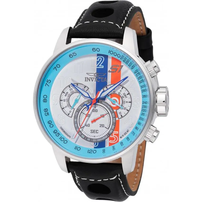 Invicta S1 Rally Chronograph Gmt Quartz Men`s Watch 48615