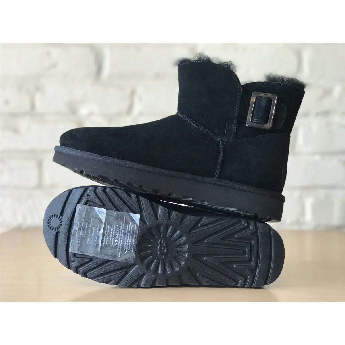 UGG shoes - UGG Mini Fashion Buckle - Mini Fashion Buckle - Black (UPC: 192410146017) 10