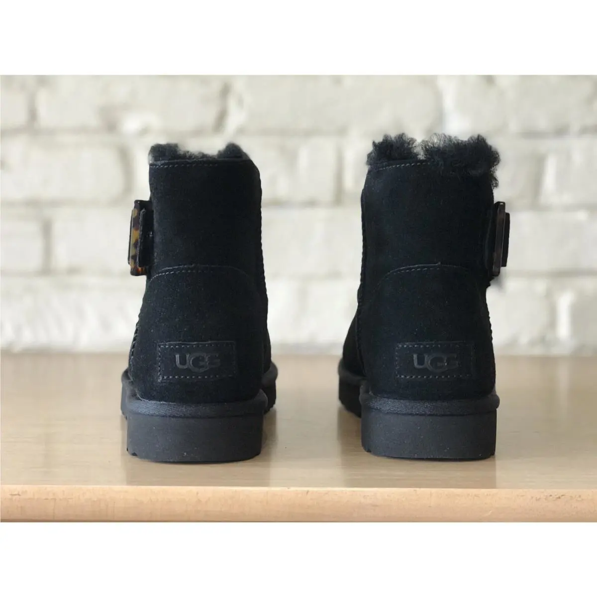 UGG shoes - UGG Mini Fashion Buckle - Mini Fashion Buckle - Black (UPC: 192410146017) 8