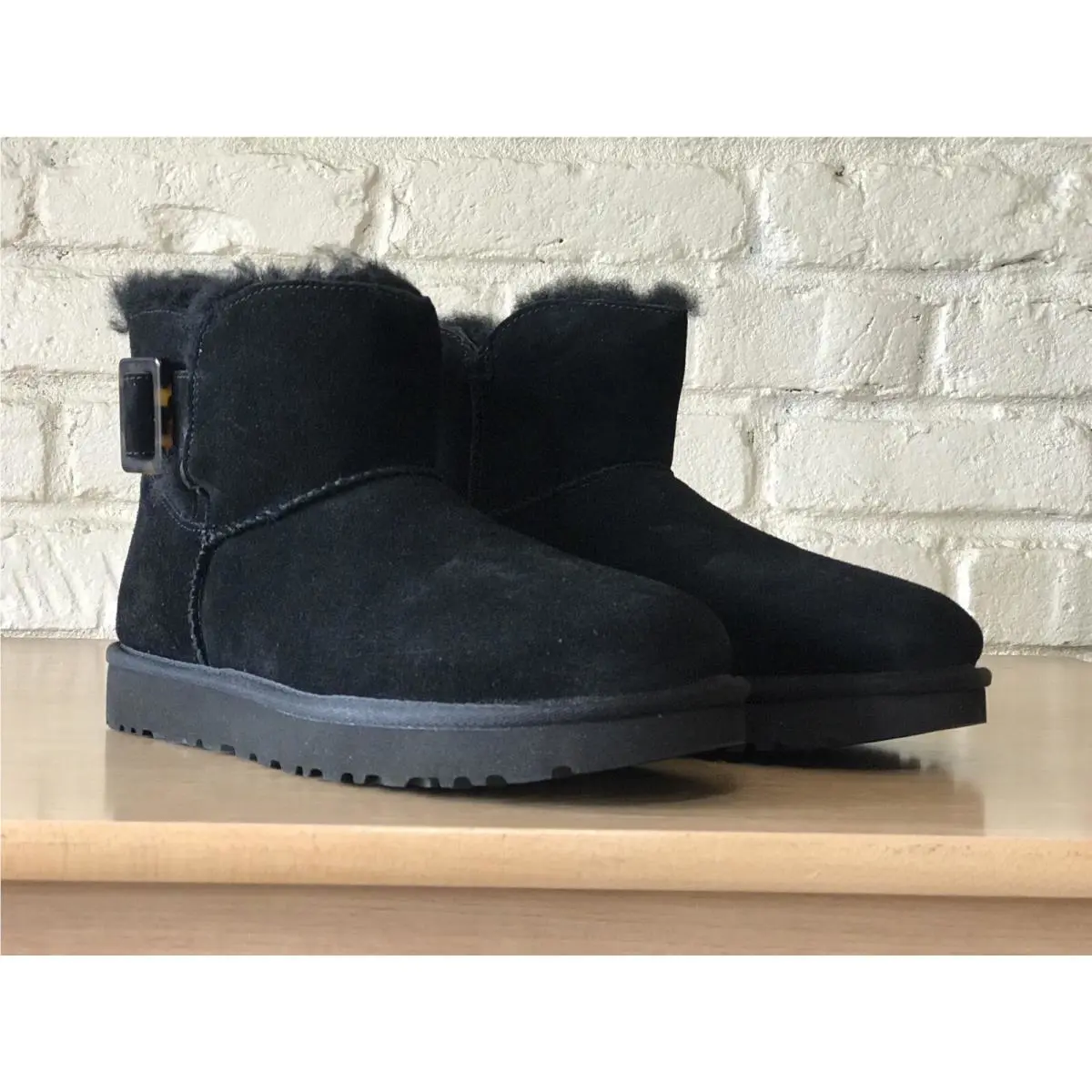 UGG shoes - UGG Mini Fashion Buckle - Mini Fashion Buckle - Black (UPC: 192410146017) 3