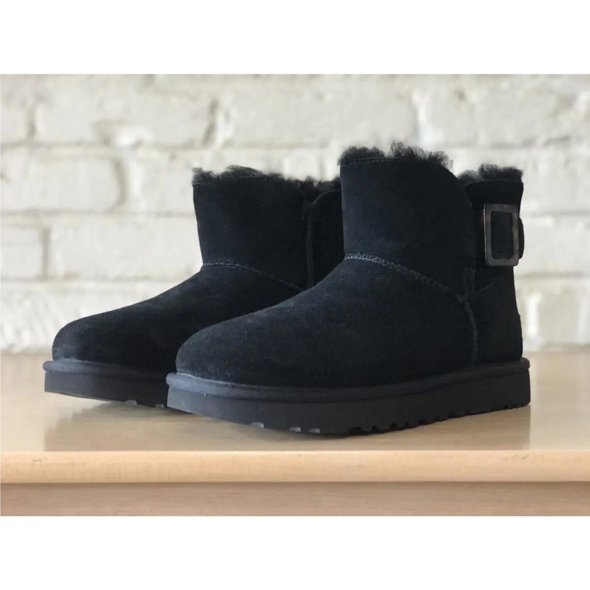 UGG shoes - UGG Mini Fashion Buckle - Mini Fashion Buckle - Black (UPC: 192410146017) 5