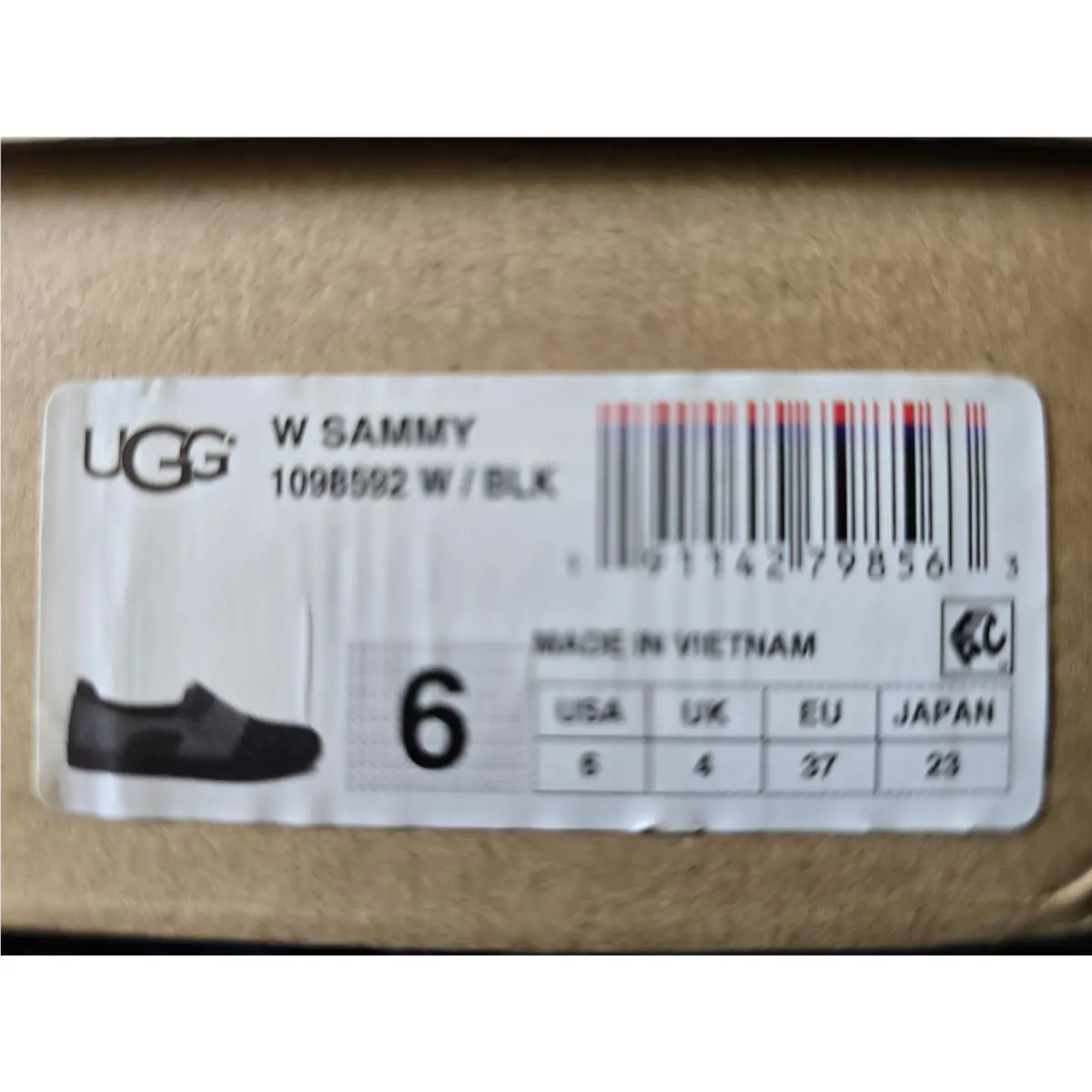 UGG shoes - UGG Sammy - Sammy - Black & Grey (UPC: 191142798587) 4