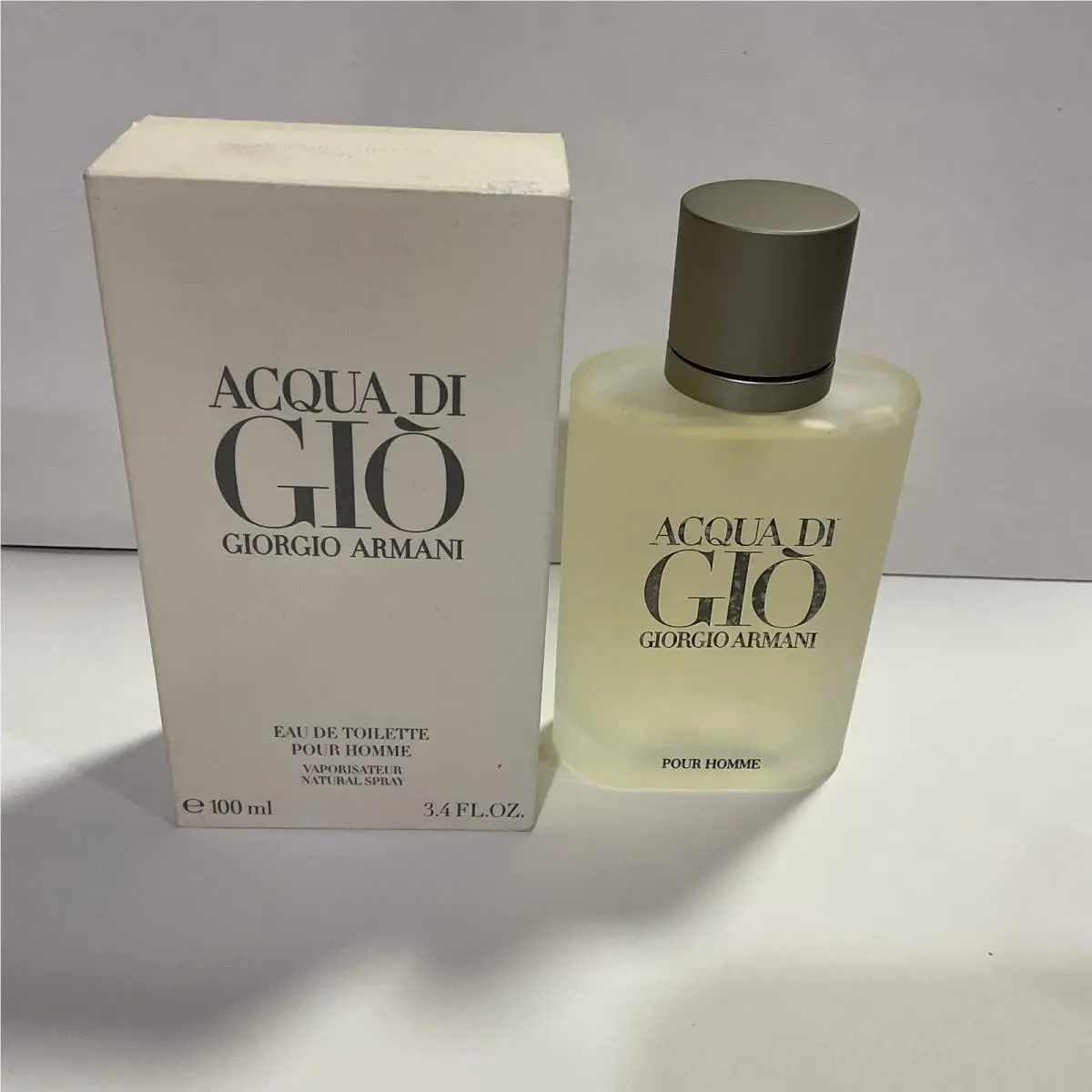 Acqua DI Gio BY Giorgio Armani For Men 3.4 Fl. Oz. Edt Spray