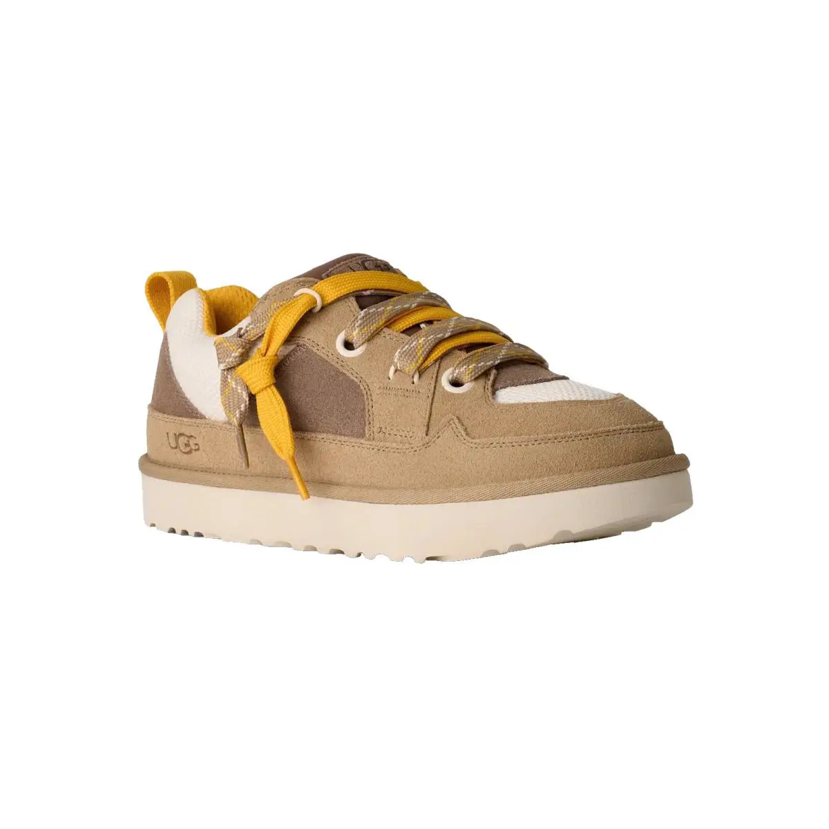 Mens Ugg Lo Lowmel Sneaker - Mustard Seed / Summer Wheat Size 8 M US 1169493 - Mustard Seed / Summer Wheat