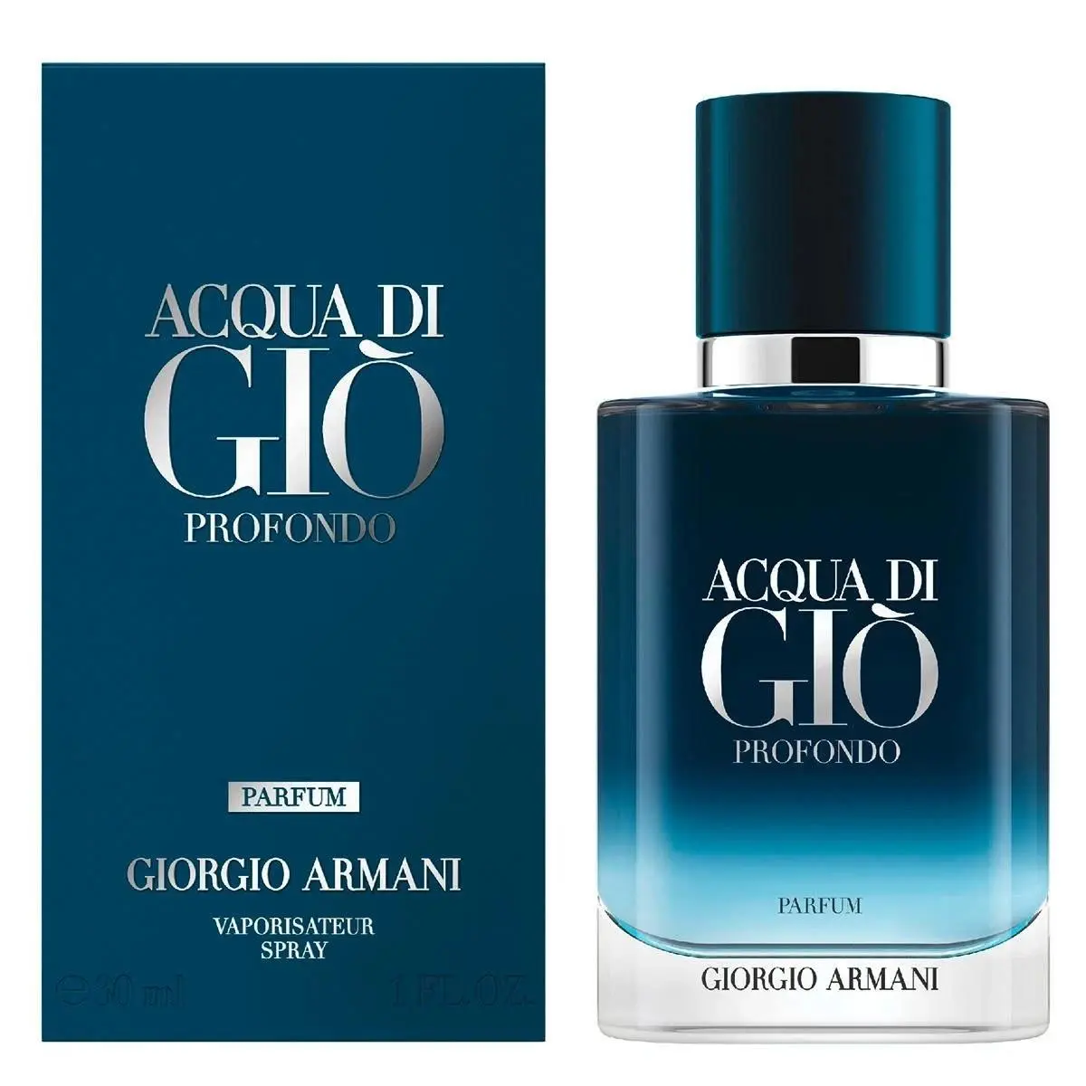 Acqua DI Gio Profondo Parfum-giorgio ARMANI-SPRAY-1.0 OZ-30 Ml-authentic-france