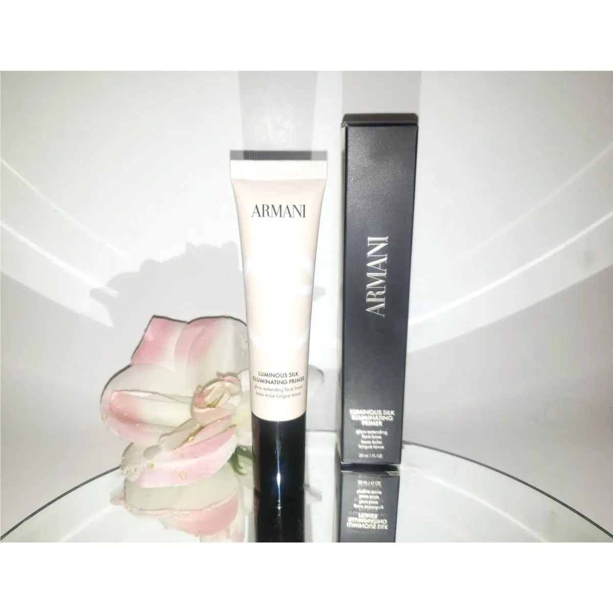 Giorgio Armani Luminous Silk Illuminating Primer Face Makeup Foundation 30ml 1oz