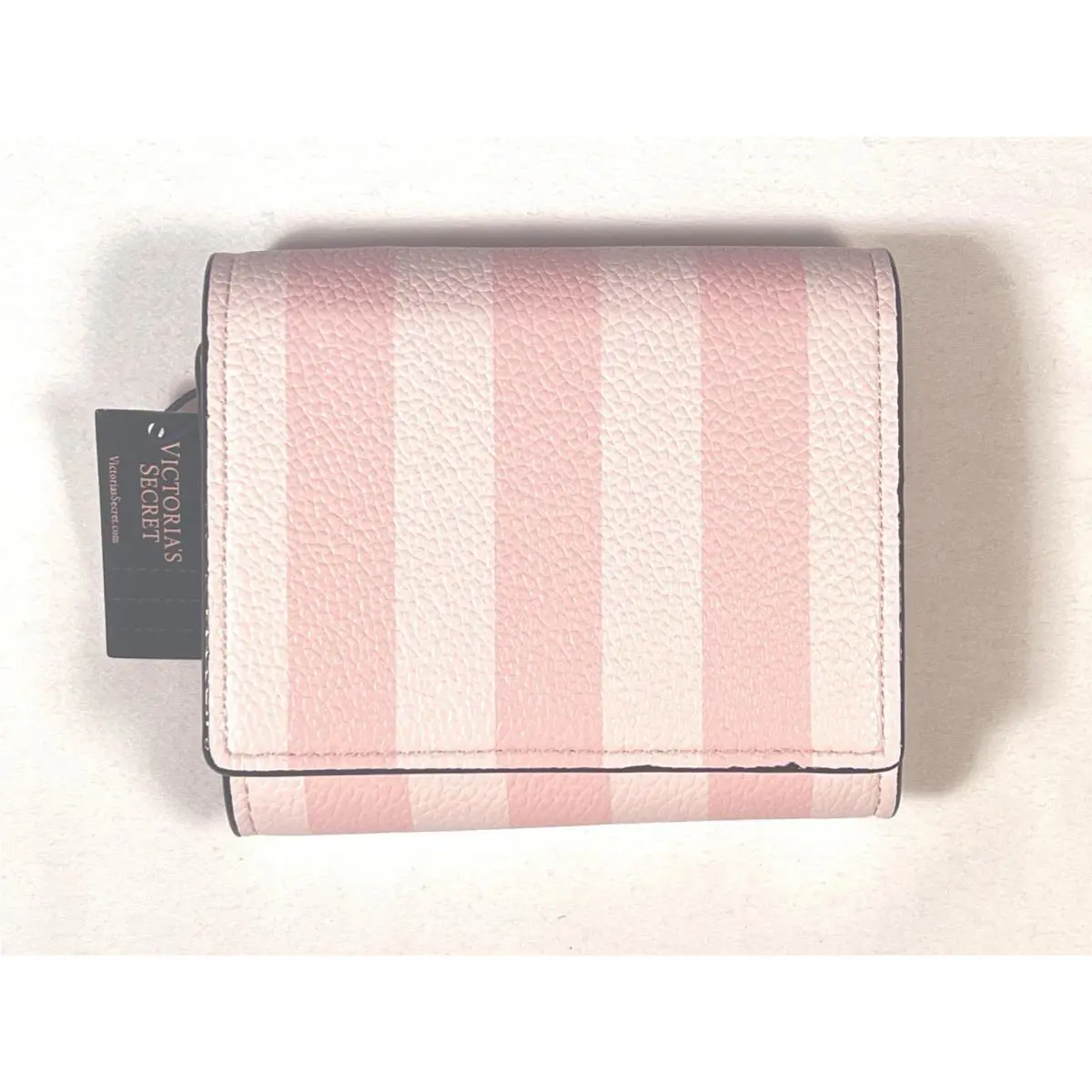 Victoria`s Secret VS Small Wallet with Zip Heritage Stripe