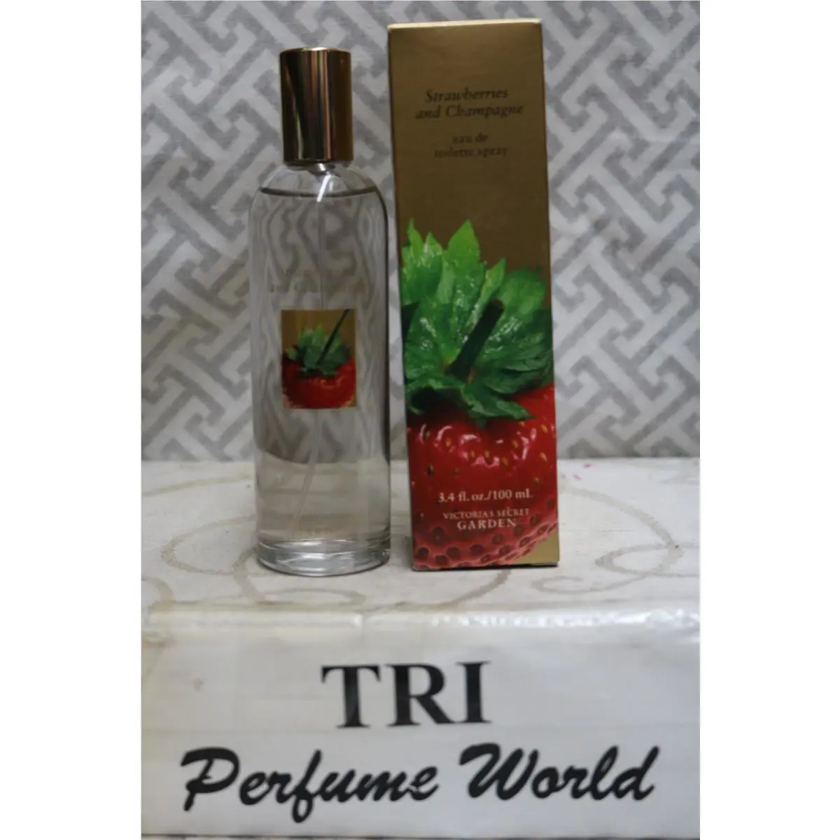 Strawberries and Champagne by Victoria`s Secret Garden Edt Women Spray 3.4 oz