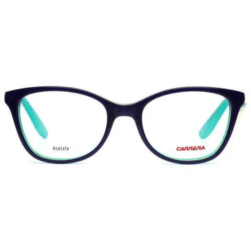 Carrera Carrerino 50 Hmj Blue Kids Plastic Eyeglasses Frame 45-17-125 - HMJ, Frame: Blue, Lens: Clear