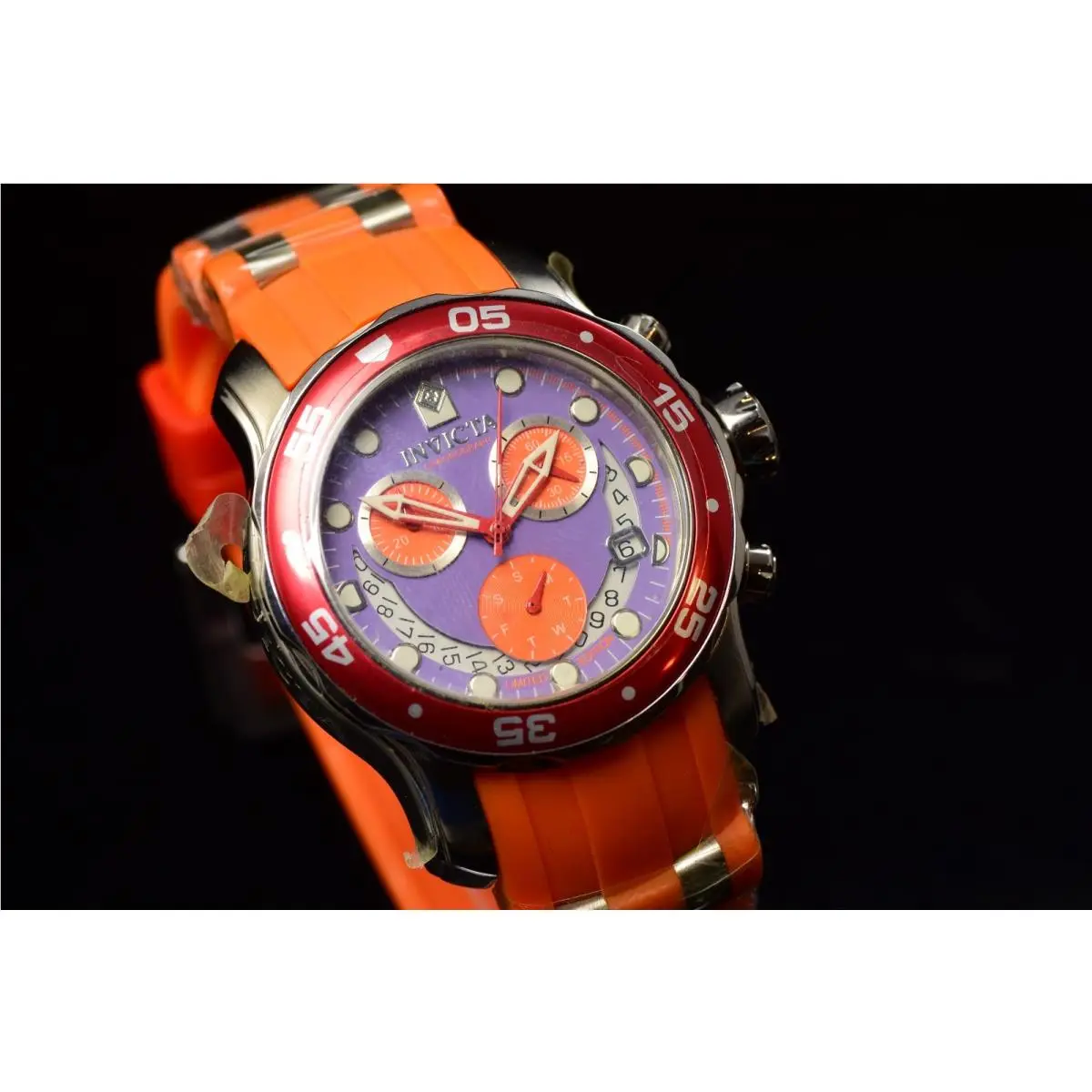 Invicta Excursion Kodar Skyflare Men`s 50mm Silicone Chronograph Watch 48535