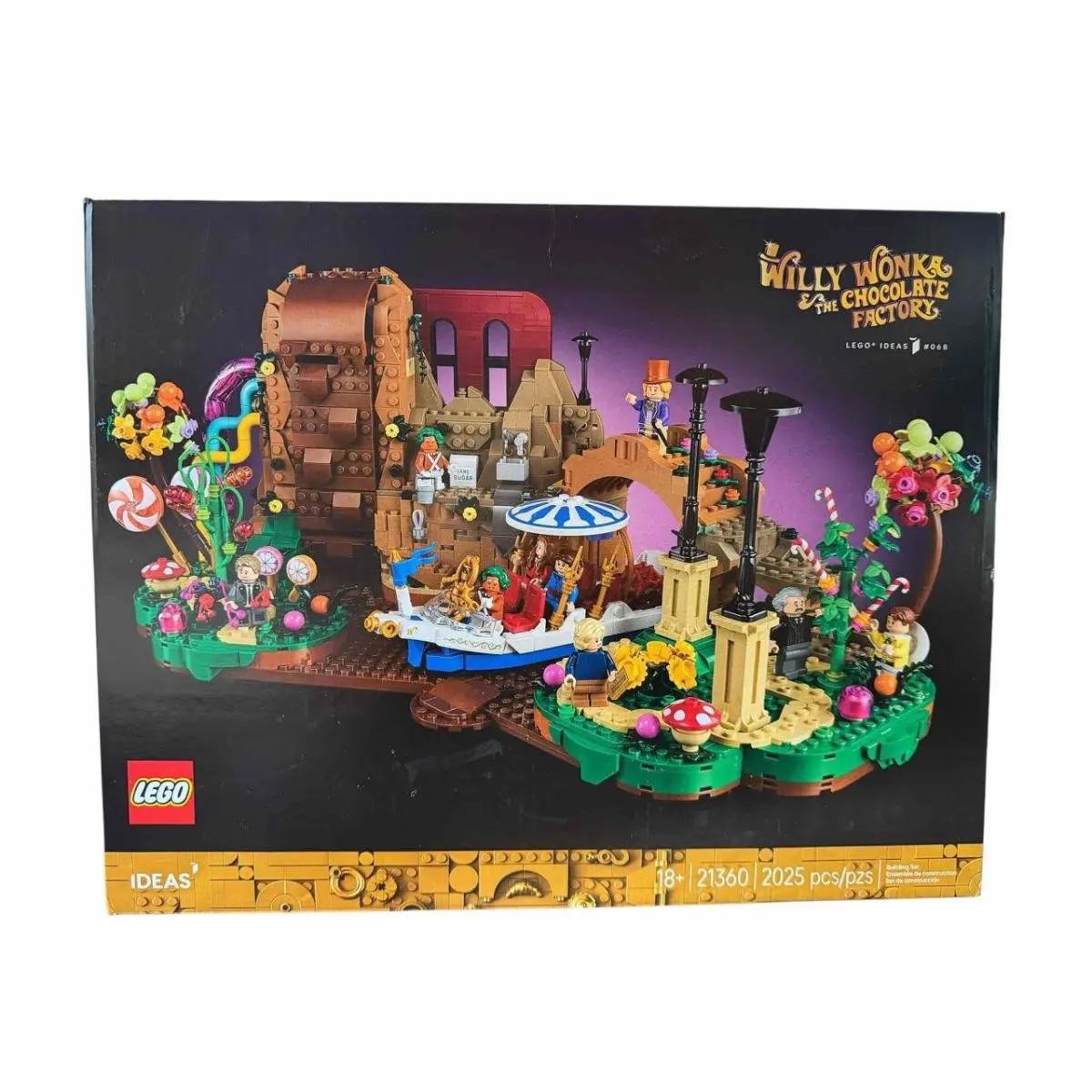 Lego Ideas 068 Willy Wonka The Chocolate Factory 21360 Building Set