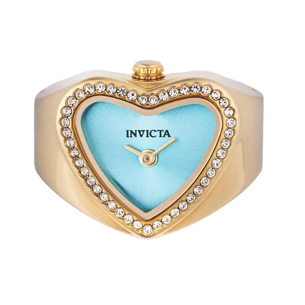 49576 Quartz Watch Blue Dial Stainless Steel 18.5mm Lady by Invicta