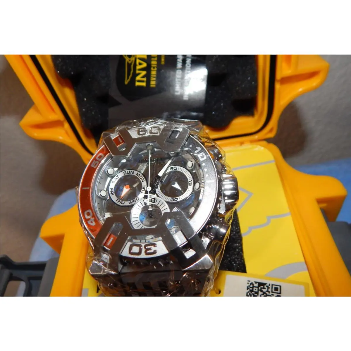 Invicta Coalition Forces X-wing Men Chronograph Stainless Watch 42908 Case