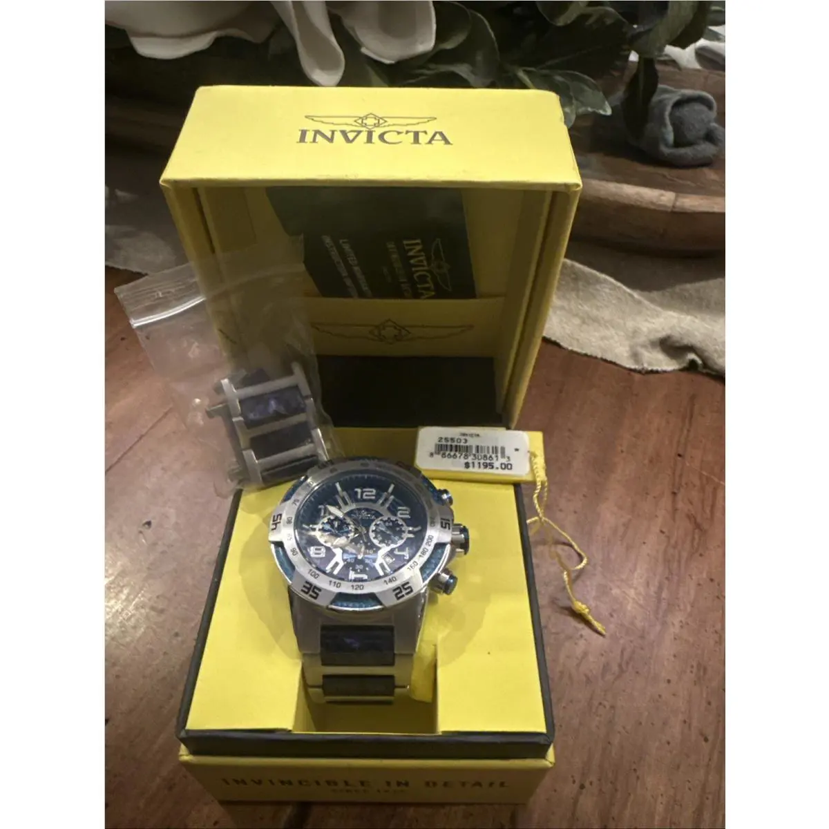 Invicta Speedway Men`s Watch - 51mm Steel Blue ZG-25503