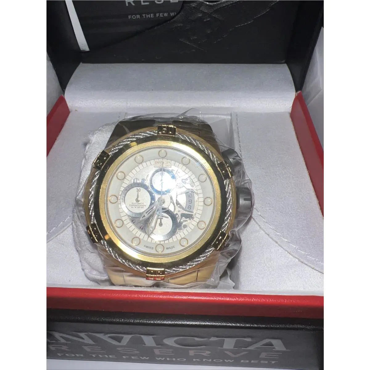Invicta Men 16674 Reserve Bolt Zeus Swiss Made Dubois Depraz Automatic Watch
