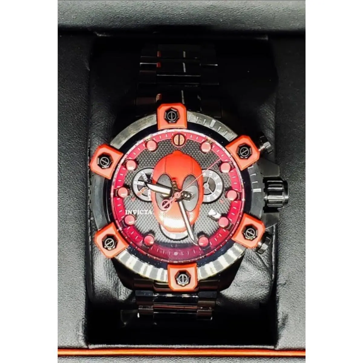 Invicta Limited Edition Marvel Deadpool Men`s Watch Model 27155 48 mm
