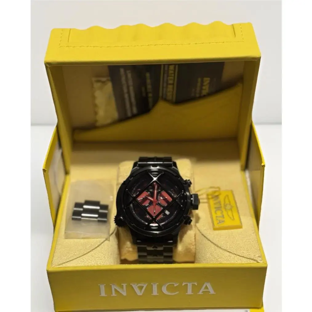 Invicta Nautilus 29263 Black Label Chronograph Ltd Ed 049/150 200M Box