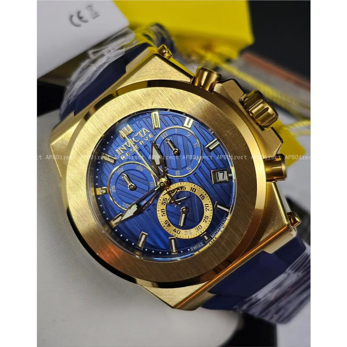 Invicta - Akula Reserve Tux Dial - Swiss Eta G10.212 Chronograph - Mens Watch