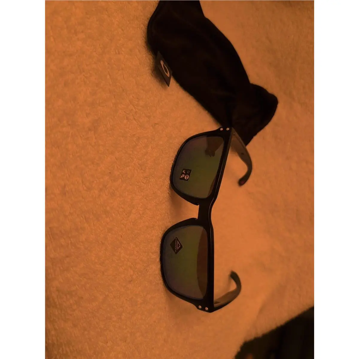 Oakley Holbrook Nfl Jets Sunglasses Prizm Lens Black Frames with