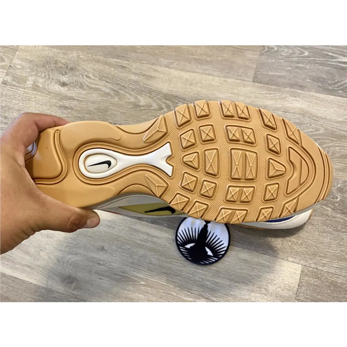 Nike shoes - Nike Air Max 97 - Air Max - DV2619-100 - Summit White/Black/Safety Orange (UPC: 196153498075) 9