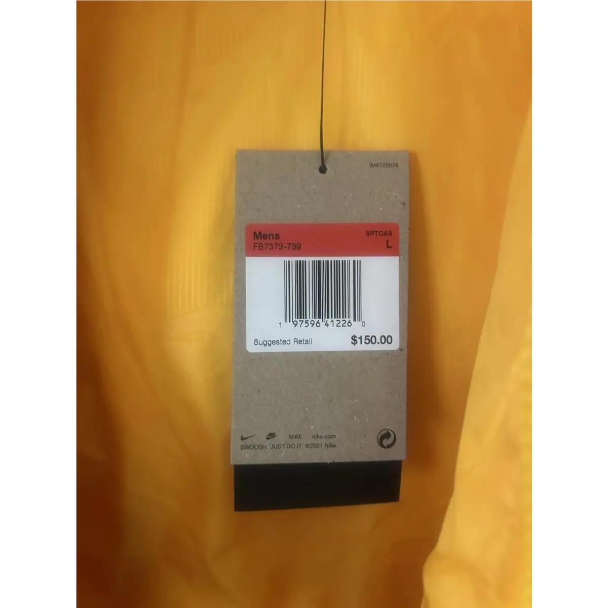 Nike clothing - Nike Dri-Fit - fb7373-739 FB7373739 - Yellow 4