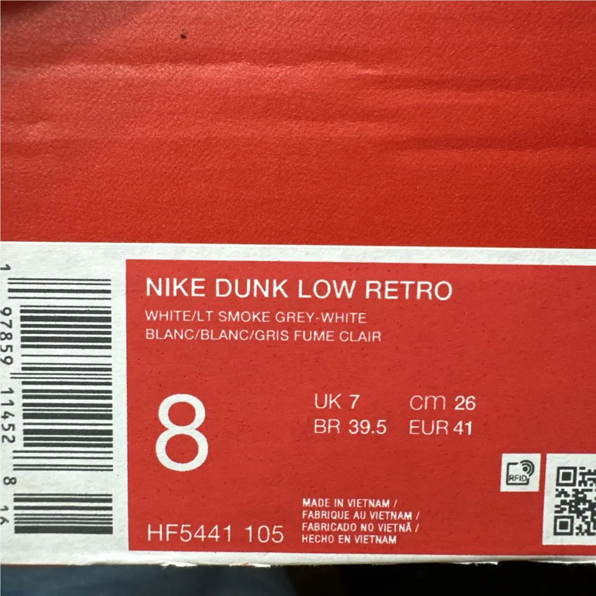 Nike shoes - Nike Dunk Low - Dunk Low - HF5441-105 - Gray 4
