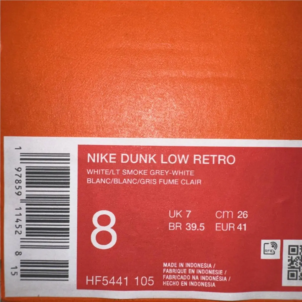 Nike shoes - Nike Dunks - Dunks - HF5441-105 - Gray 4