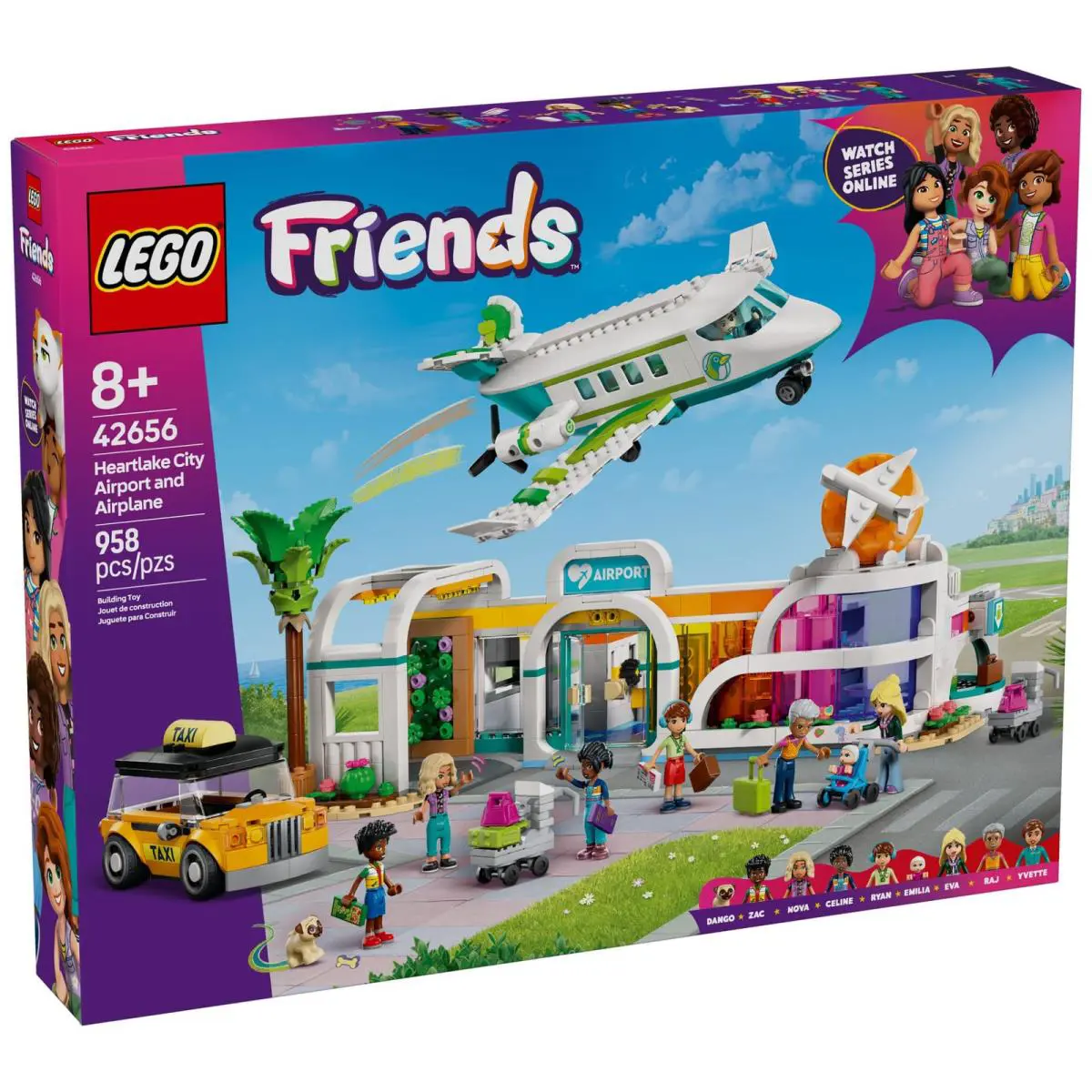 Lego Friends Sets: 42656 Heartlake City Airport and Airplane