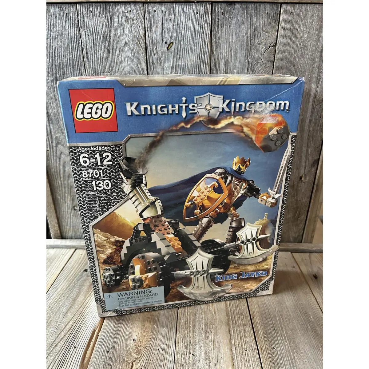 2006 Lego 8701 King Jayko Knights` Kingdom Never Opened