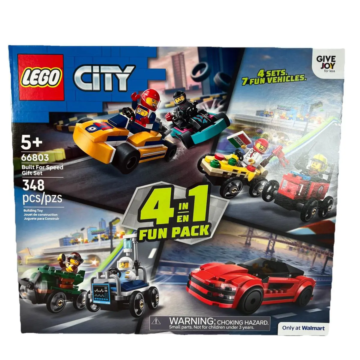 Lego City Built For Speed Gift Set 66803 Fun Pack Limited Edition