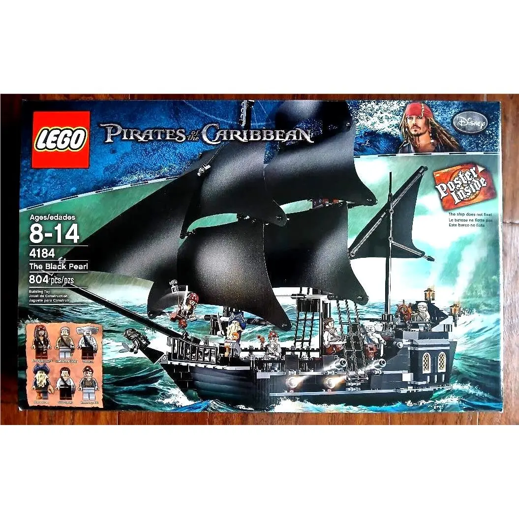 2011- Lego Pirates of The Caribbean 4184 The Black Pearl