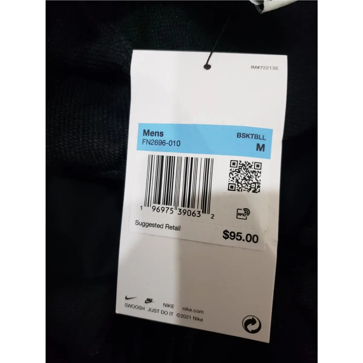 Nike clothing - FN2696010 - FN2696010 - Black (UPC: 196975390632) 6