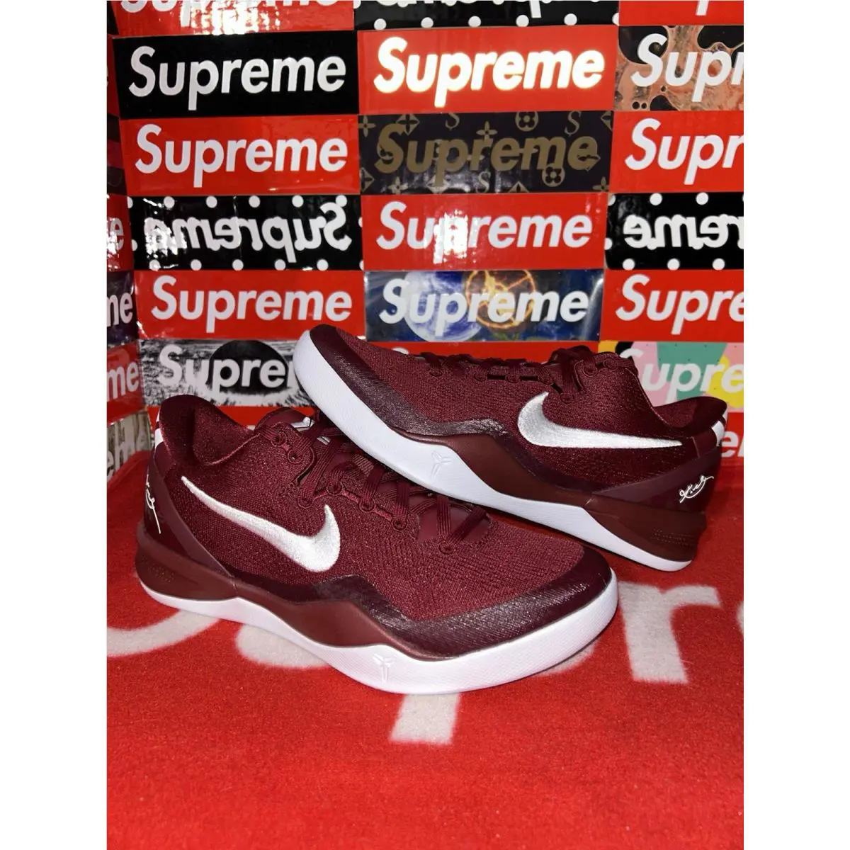 Nike Kobe 8 Protro TB Promo Team Red HM6469-602 Size 7.5