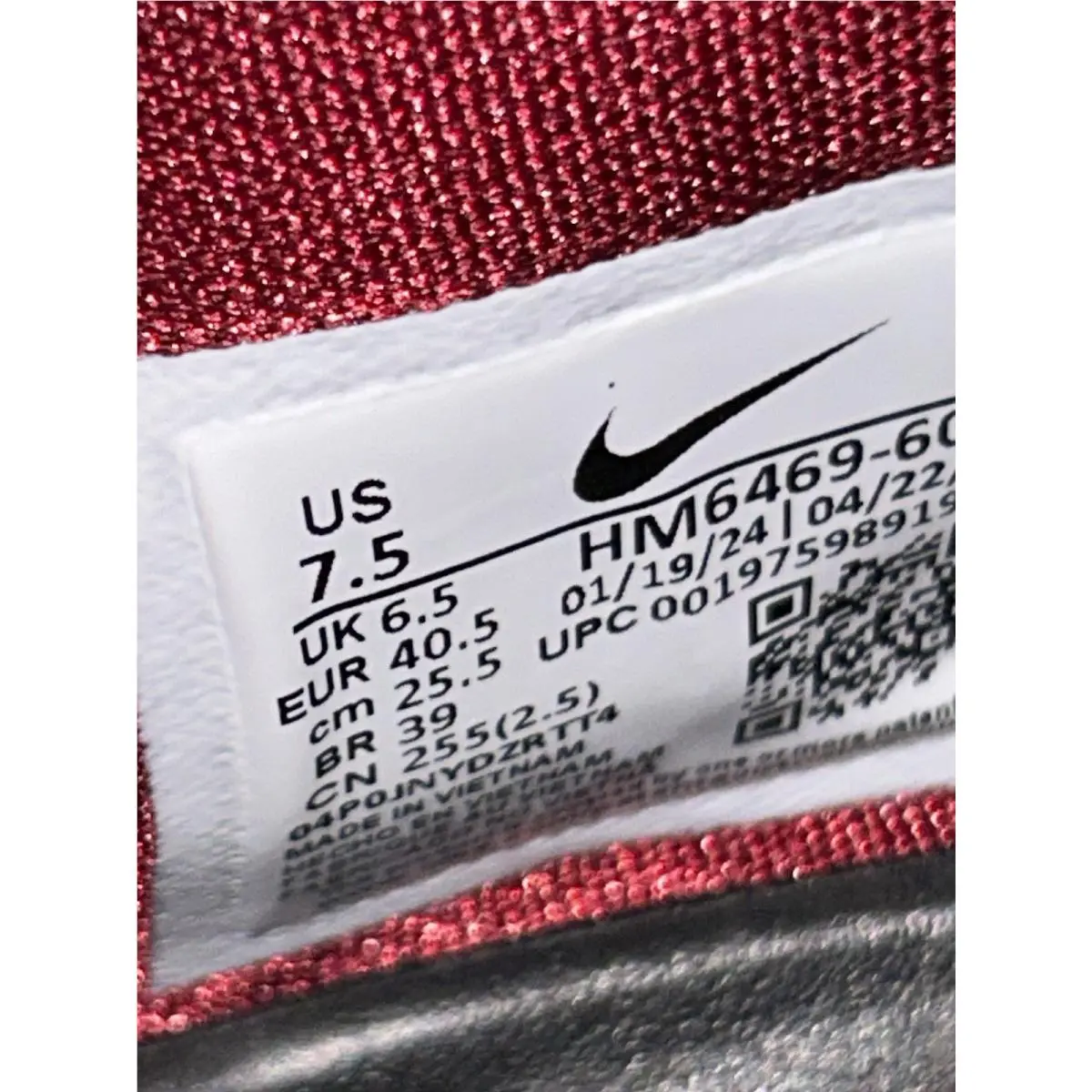 Nike shoes - Nike Kobe 8 System - Kobe System - HM6469-602 - Red, Manufacturer: Team Red/White 8