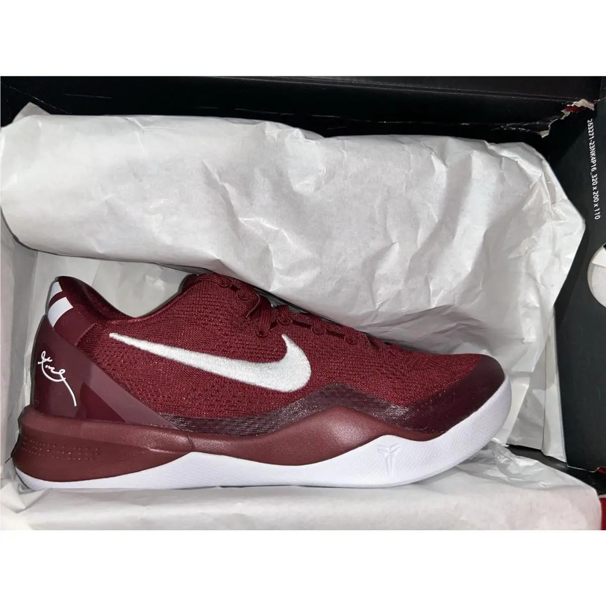 Nike shoes - Nike Kobe 8 System - Kobe System - HM6469-602 - Red, Manufacturer: Team Red/White 9