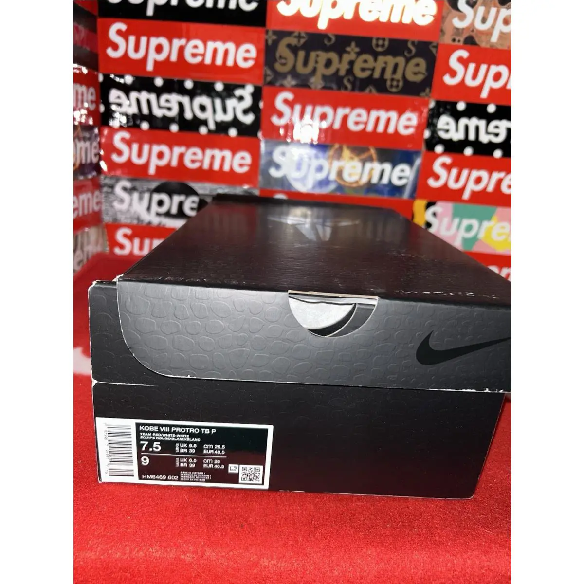 Nike shoes Kobe System - Red, Manufacturer: Team Red/White 10