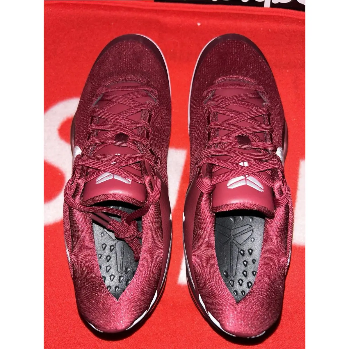 Nike shoes - Nike Kobe 8 System - Kobe System - HM6469-602 - Red, Manufacturer: Team Red/White 2
