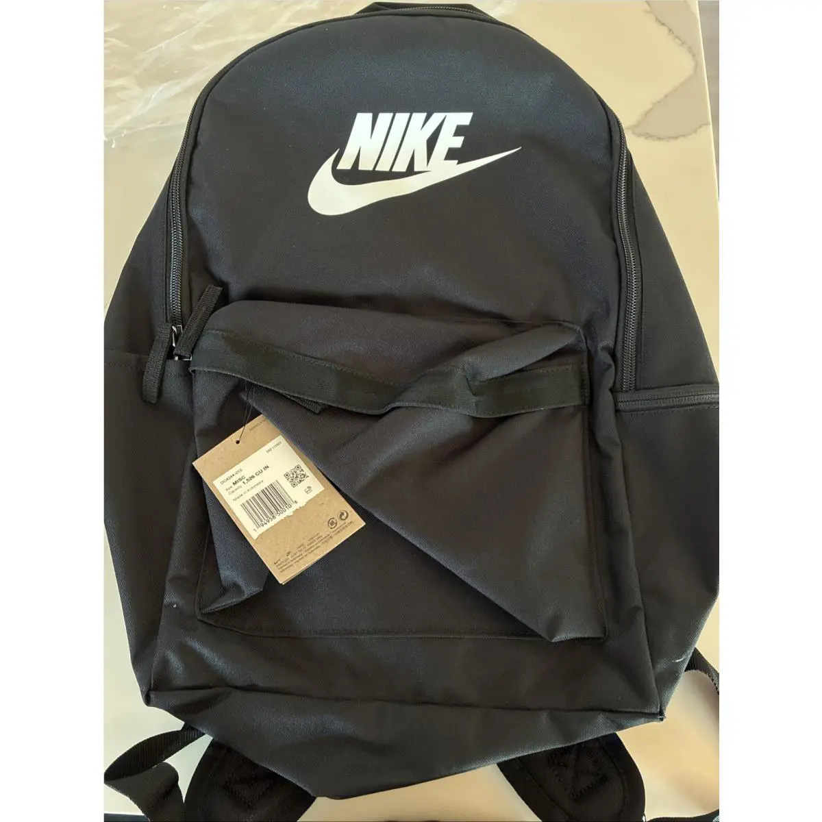 Nike Heritage Backpack Unisex Sports Travel Durable School Bag DC4244 010