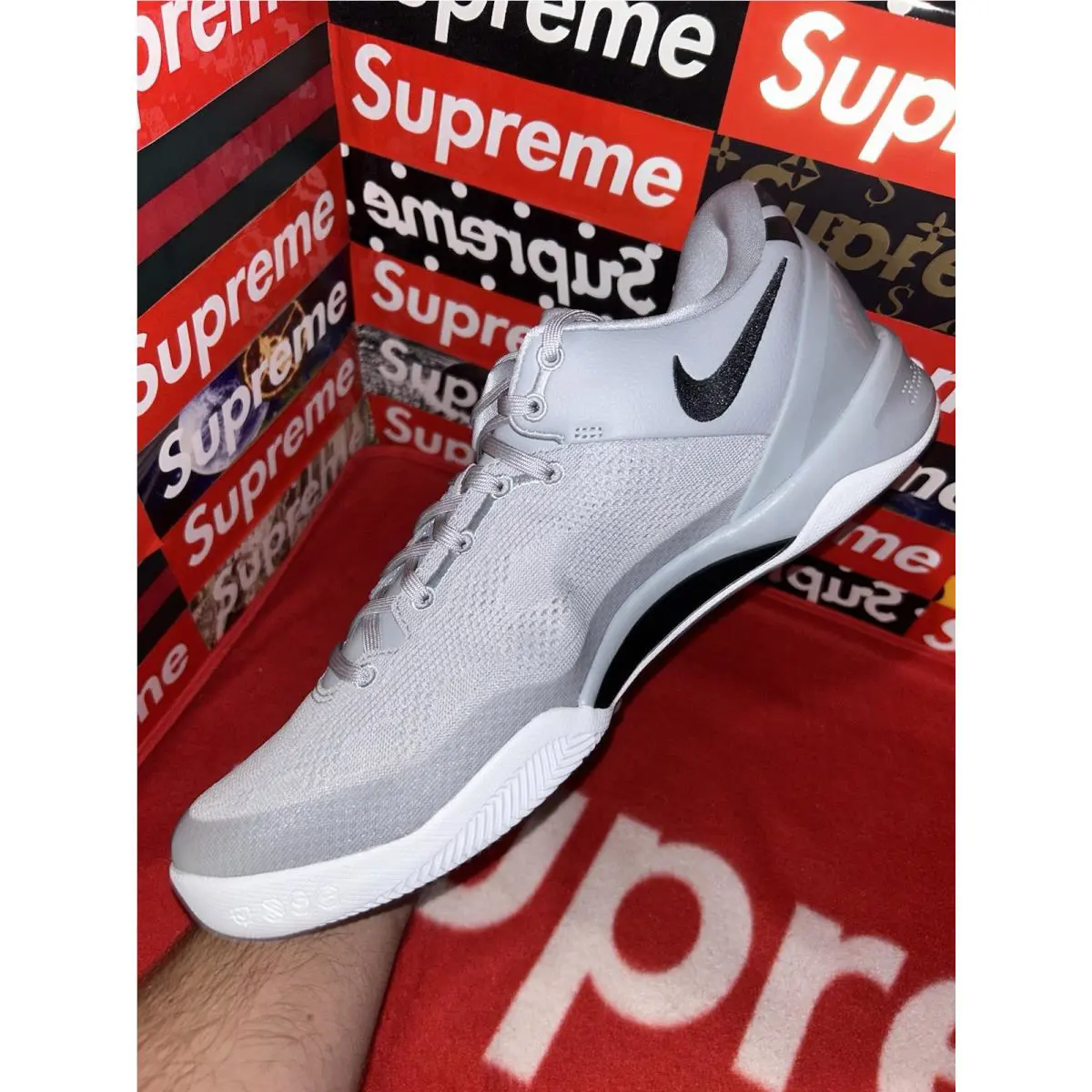 Nike shoes - Nike Kobe - Kobe - HM6469-001 - Wolf Grey/ Black White 7