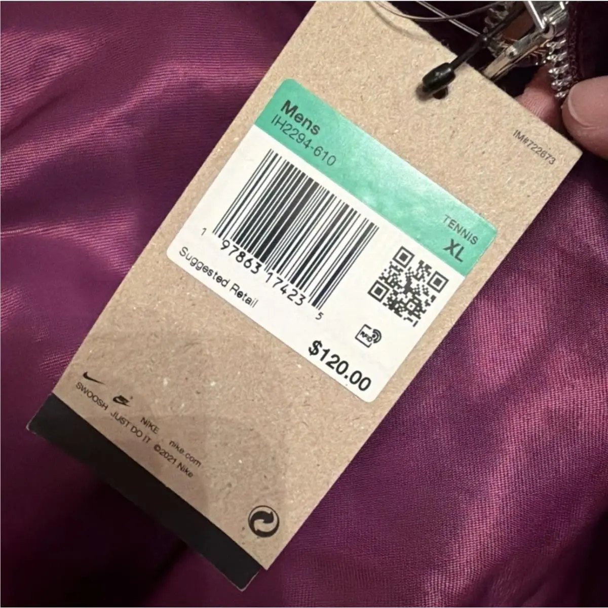 Nike clothing - Nike Court US Open - Court Open - IH2294410 - Bordeaux 2