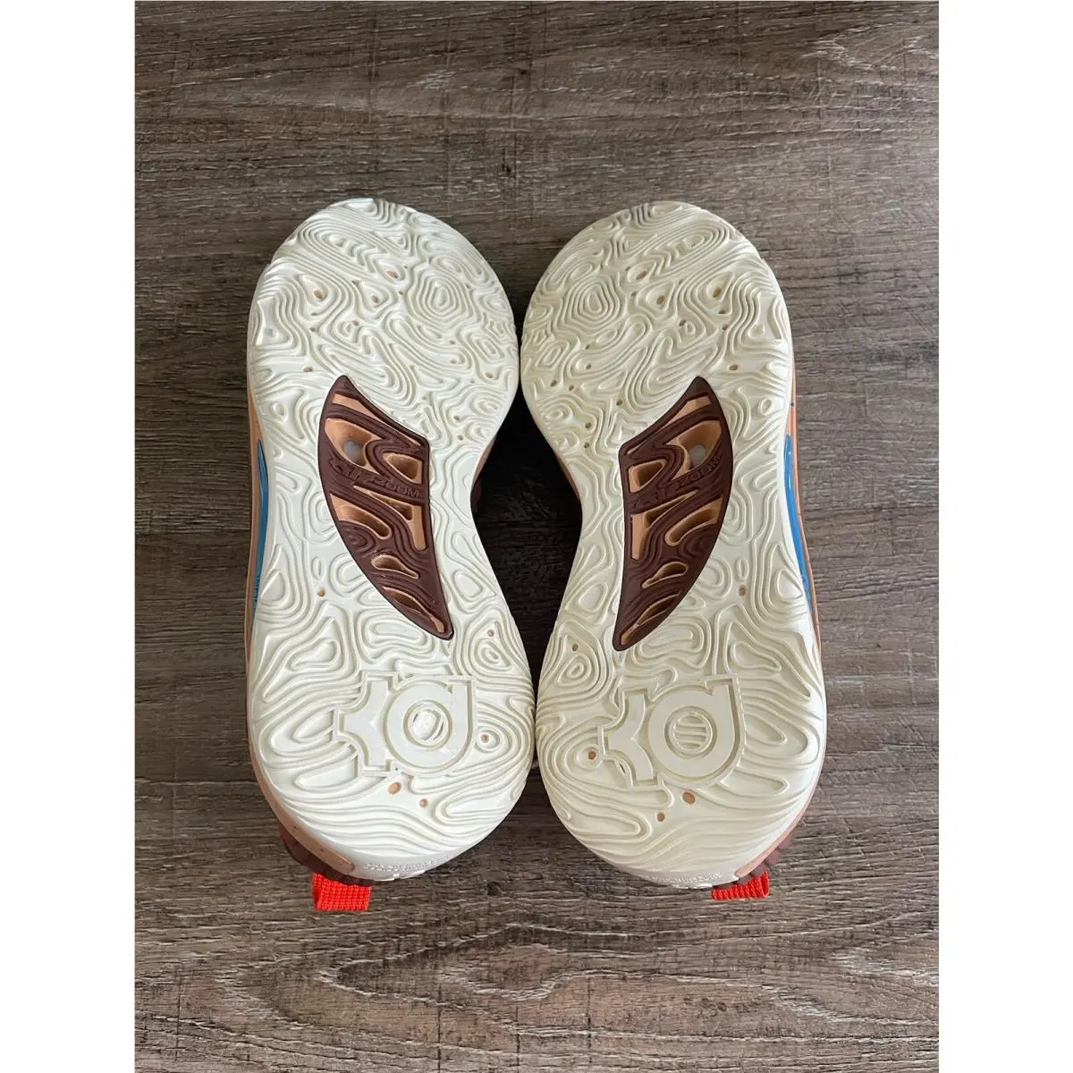 Nike shoes - Nike KD 15 - DV2555200 - Fauna Brown/Coconut Milk 3