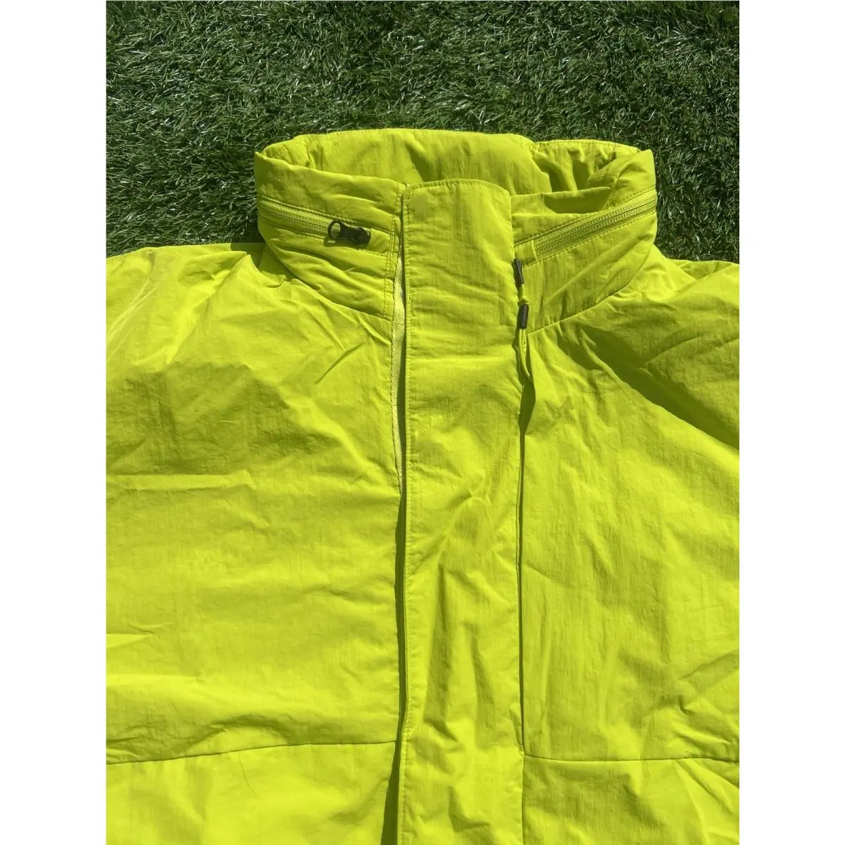 Nike clothing - Nike Tech Jacket - Tech Jacket - FZ0714-357 - Bright CactusVolt 1