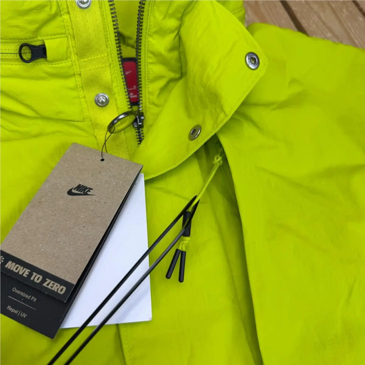 Nike clothing - Nike Tech Jacket - Tech Jacket - FZ0714-357 FZ0714357 - Bright CactusVolt 8